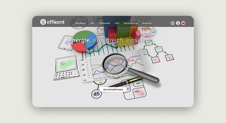 Website für efficent